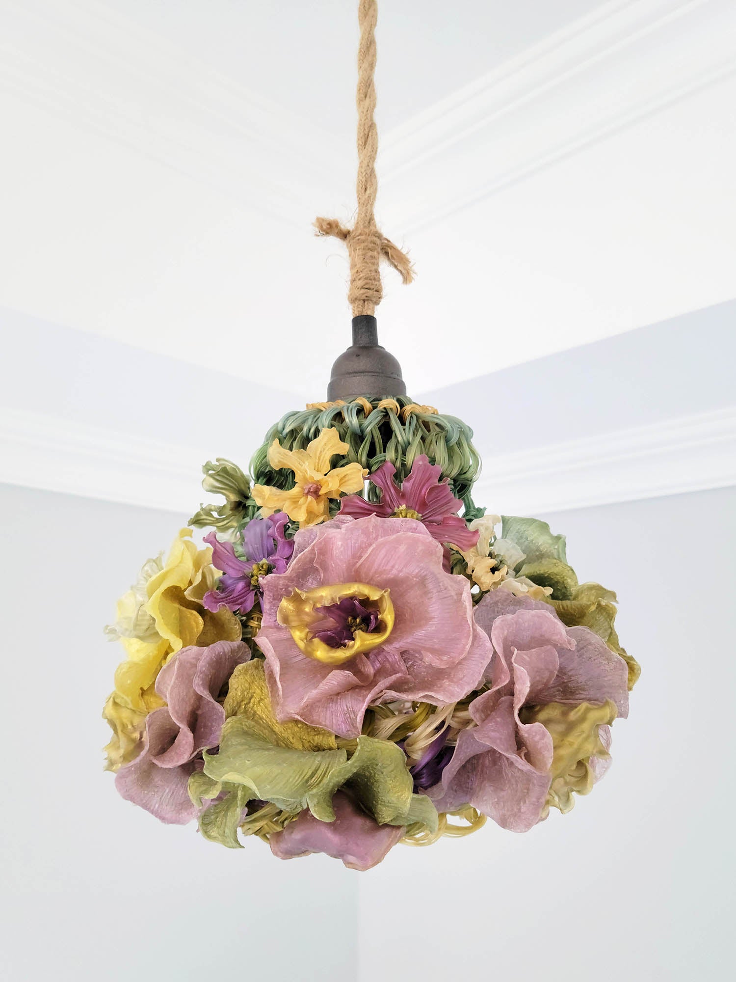 Evermore Flora Pendant Lamp by Yi Hsuan Sung at Flora Gild